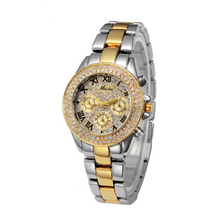 Load image into Gallery viewer, Men's Fashion Gold Quartz Watch