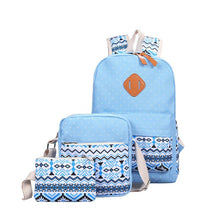 Load image into Gallery viewer, Breathable Printing Three-piece Wave Backpack