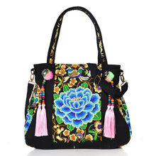 Load image into Gallery viewer, Ethnic Embroidery Canvas Shoulder Bag For Women