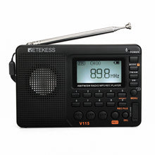 Load image into Gallery viewer, Radio Full Band Radio Recorder FM AM MP3 Playback