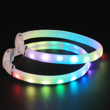 Load image into Gallery viewer, USB Rechargeable Pet Dog LED Glowing Collar
