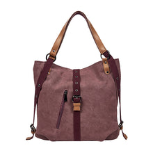 Load image into Gallery viewer, Large-capacity Retro Simple One-shoulder Messenger Bag