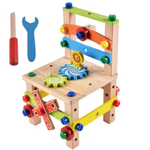 Load image into Gallery viewer, Children's Chair Building Block Toys