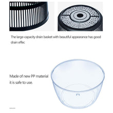 Load image into Gallery viewer, Useful Vegetables Fruits Dryer Salad Spinner Fruit Wash
