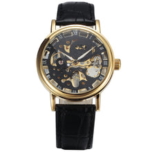 Load image into Gallery viewer, Leisure Leather Strap Casual Men's Mechanical Watch