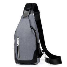 Load image into Gallery viewer, Men's Oxford Cloth Chest Bag Shoulder Bag