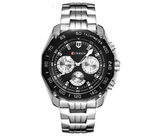 Load image into Gallery viewer, Fashion Three-eye Watch Upscale Swiss Men's Steel Watch
