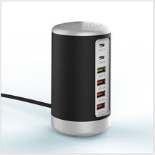 Load image into Gallery viewer, 6-port Cylindrical Adapter 65W High-power Fast Charge