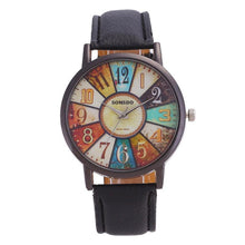 Load image into Gallery viewer, Retro Stripe Pattern Quartz Watch