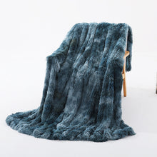 Load image into Gallery viewer, Warm Fluffy Shaggy Throw Blanket Bedspread Faux Fur