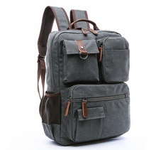 Load image into Gallery viewer, High Quality Outdoor Canvas Business Backpack For Men