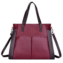 Load image into Gallery viewer, Large-capacity Soft Leather Single-shoulder Messenger Bag