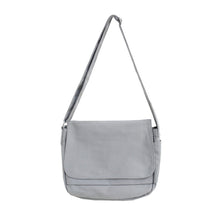 Load image into Gallery viewer, Pure Color Japanese Style Canvas Crossbody Bag