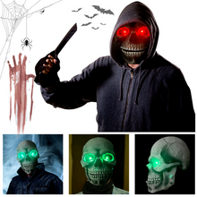Load image into Gallery viewer, Halloween Skull Movable Mouth Latex Halloween Kills Mask