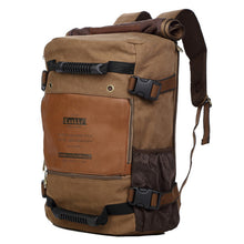 Load image into Gallery viewer, Men's Canvas Huge Travel Functional Versatile Backpack