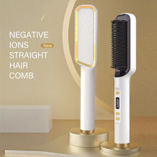 Load image into Gallery viewer, Hair Straightener Brush Electric Hot Comb Anti-scalding