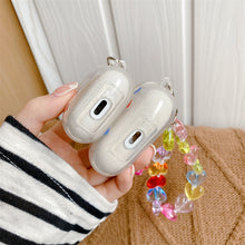 Load image into Gallery viewer, Color Love Chain Earphone Protective Case