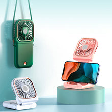 Load image into Gallery viewer, Hands-free Neck-Fan Band Hands-Free Hanging USB