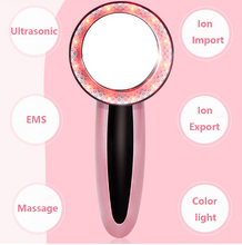 Load image into Gallery viewer, 6 in1 Ultrasound Body Photon LED Therapy Facial Massager