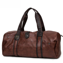 Load image into Gallery viewer, Leather Leisure Travel Duffel Bag For Men And Women