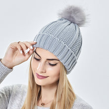 Load image into Gallery viewer, Fashion Stretchy Satin Lined Skull Knit Hats Beanie Hat