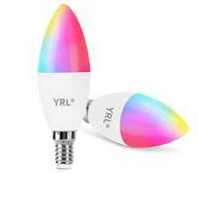 Load image into Gallery viewer, Smart WifI Led Lamp E14 RGB CW WW Led Bulb Dimmable