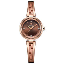 Load image into Gallery viewer, Women's Fashion Metal Chain Diamond Dial Quartz Watch