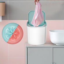 Load image into Gallery viewer, Household Small Laundry Bucket Mini Turbo Table Washing Machine