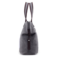 Load image into Gallery viewer, Cat Pattern Embroidered One-Shoulder Canvas Handbag For Lady