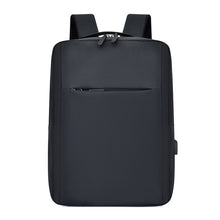 Load image into Gallery viewer, Simple Casual Backpack With USB Charging Port