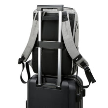 Load image into Gallery viewer, Male Business Laptop Backpack With USB Charging Port