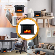 Load image into Gallery viewer, Electric Fireplace Heater LED Flame Effect Stove