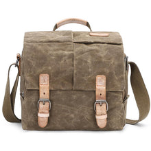 Load image into Gallery viewer, Men's Waterproof Canvas Camera Bag Messenger Bag