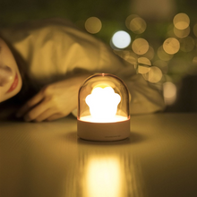 Load image into Gallery viewer, Exquisite Night Light Cat Paw Light USB Charging Music Box