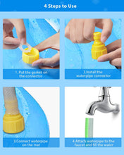Load image into Gallery viewer, Durable Kid's Water Spray Pool Mat Splash Sprinkle Play Mat