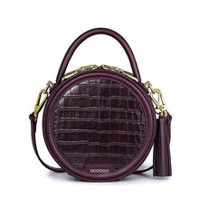 Load image into Gallery viewer, Crossbody Portable Ladies Small Round Bag