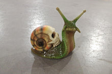 Load image into Gallery viewer, Snail Skull Sculpture Gothic Decoration Snail Statue