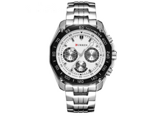 Load image into Gallery viewer, Fashion Three-eye Watch Upscale Swiss Men's Steel Watch