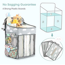 Load image into Gallery viewer, Portable Baby Crib Organizer Bed Hanging Bag