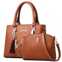 Load image into Gallery viewer, High Quality Two-Piece PU Handbag For Women