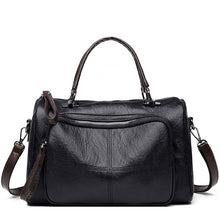 Load image into Gallery viewer, Soft PU Leather Large Capacity Crossbody Bag