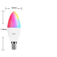 Load image into Gallery viewer, Smart WifI Led Lamp E14 RGB CW WW Led Bulb Dimmable