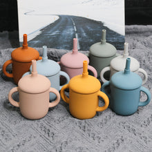 Load image into Gallery viewer, New Design Baby Feeding Cup Straw Water Bottle Sippy Cup