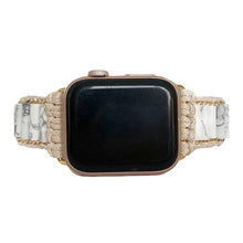 Load image into Gallery viewer, Fashion Natural White Pine Stone Woven Watch Band