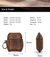 Load image into Gallery viewer, Wireless Bluetooth Headset Leather Case