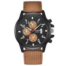 Load image into Gallery viewer, Mens Brand Watches Fashion Nylon Band Military Sports Watch