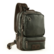 Load image into Gallery viewer, Simple Leisure Leather Chest Bag For Men