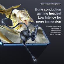 Load image into Gallery viewer, Bone Conduction Bluetooth Headset Long Detachable