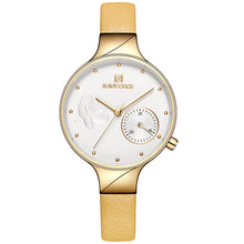 Load image into Gallery viewer, Waterproof Quartz Watch With PU Strap For Women