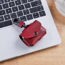 Load image into Gallery viewer, Headphone Case Two-color Simple Leather Pattern
